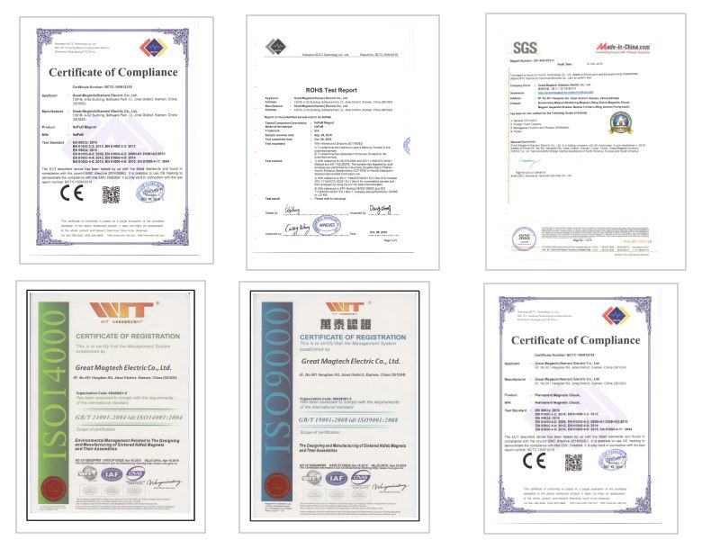 Certificate of Magnetic Bracelets Arthritis Pain Relief